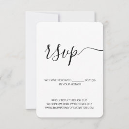 ミニマリストの予約シ結婚ートのWebサイト垂直 出欠カード