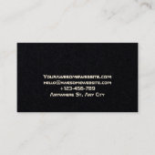 ミニマリストの名刺テンプレート 名刺 (正面)