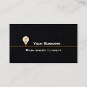 ミニマリストの名刺テンプレート 名刺 (裏面)