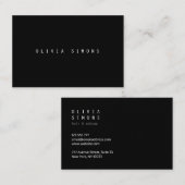 ミニマリストの名刺 名刺 (正面/裏面)