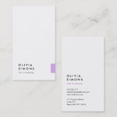 ミニマリストの名刺 名刺 (正面/裏面)