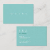 ミニマリストの名刺 名刺 (正面/裏面)