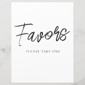 ミニマリストの好意パーティー記号 (裏面)