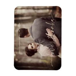 ミニマリストの愛感謝していとスお洒落クリッ結婚トの マグネット