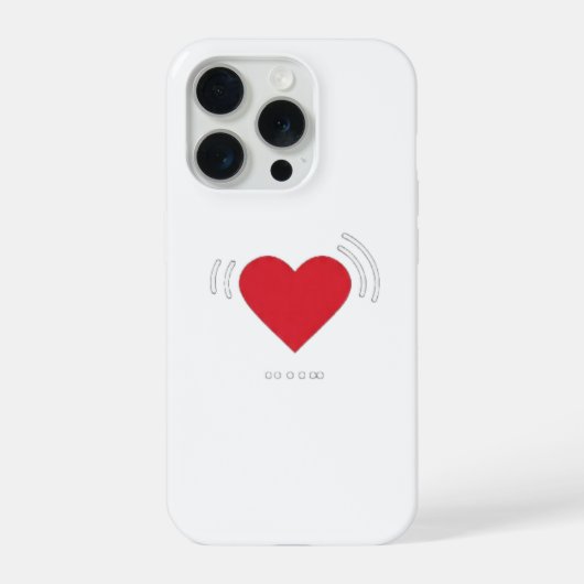 ミニマリストの感情が失われる暗号フォンケース iPhoneケース (裏面)