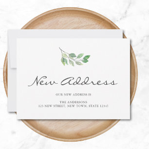 ミニマリストの新しいアドレスの移動のお知らせ 案内状
