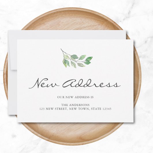 ミニマリストの新しいアドレスの移動のお知らせ 案内状