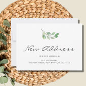 ミニマリストの新しいアドレスの移動のお知らせ 案内状