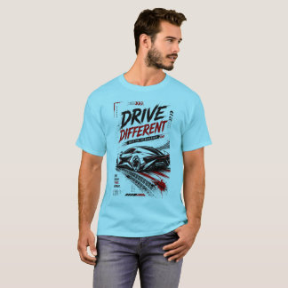 ミニマリストの未来スーパーカーアートストリートウェアグラフィック Tシャツ