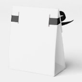 ミニマリストの植物学エレガントのドーム結婚スクリプト フェイバーボックス (裏面サイド)