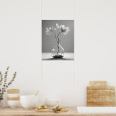 ミニマリストの植物性の優雅さ ポスター (キッチン)