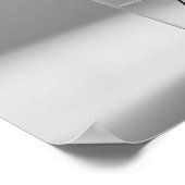 ミニマリストの植物性の優雅さ ポスター (角)