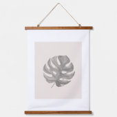 ミニマリストの植物芸術 吊り下げ型タペストリー (正面)