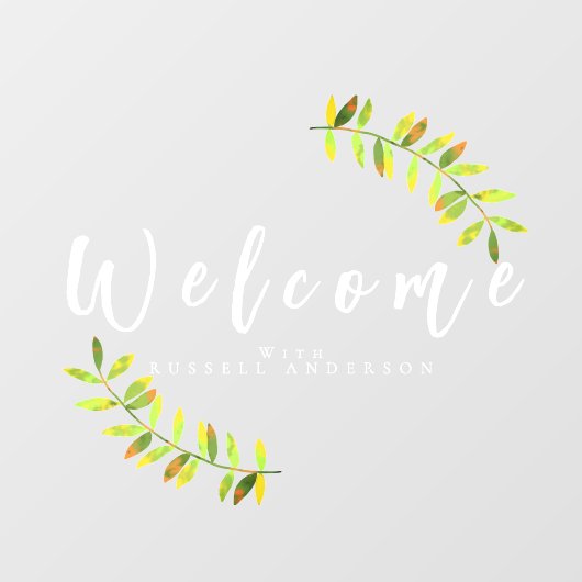 ミニマリストの白いボロメ ウィンドウサイン (シート)