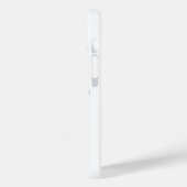 ミニマリストの白黒の猫ケース Case-Mate iPhoneケース (裏面 / 左)