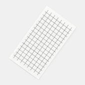 ミニマリストの白黒グリッド (コーナー)