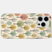 ミニマリストの秋の木パターンパステルオータムンフォレスト Case-Mate iPhoneケース (裏面 (横))