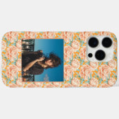 ミニマリストの結婚祝い シャクヤクの花 フローラル カスタム Case-Mate iPhoneケース (裏面 (横))