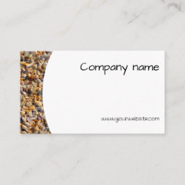 ミニマリストの船首写真QR名刺 名刺