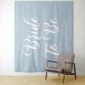ミニマリストの花嫁のためのウェディングシャワー バックドロップ タペストリー (インサイチュ)