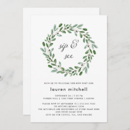 ミニマリストの葉|ベビーSIPと関連項目 招待状