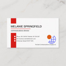 ミニマリストの赤ストライプ色系統創業者オーナー