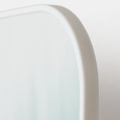 ミニマリストの青と白のモノグラグラデーションムモダン ピックルボールラケット (左詳細)