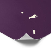 ミニマリストの風景 ポスター (角)