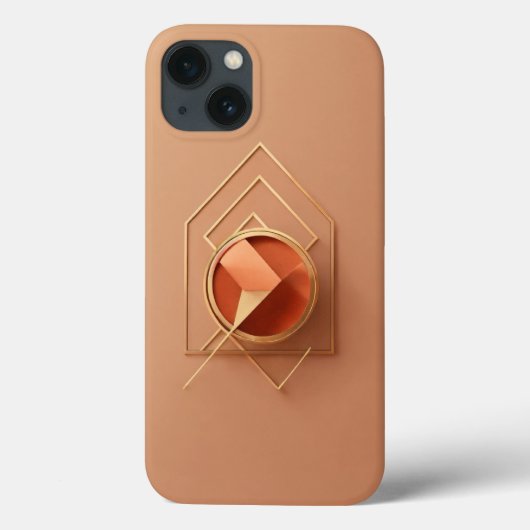 ミニマリストのArt Companyロゴ – ファッション&デジタル Case-Mate iPhoneケース (裏面)