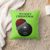 ミニマリストはメリークリスマスを食べる。 クッション (ブランケット)