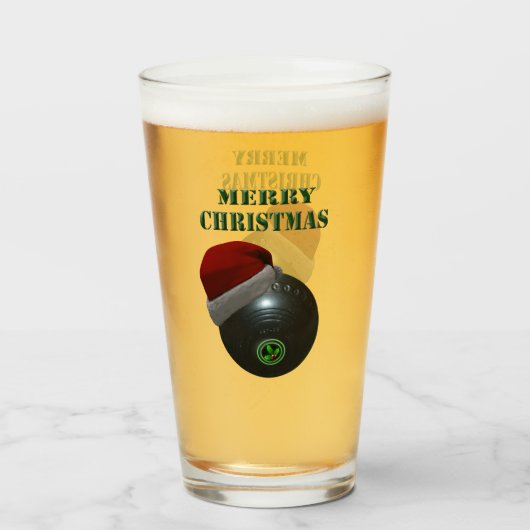 ミニマリストはメリークリスマスを食べる。 タンブラーグラス (ドリンク正面)