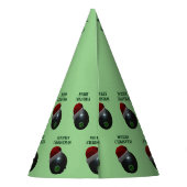 ミニマリストはメリークリスマスを食べる。 パーティーハット (裏面)