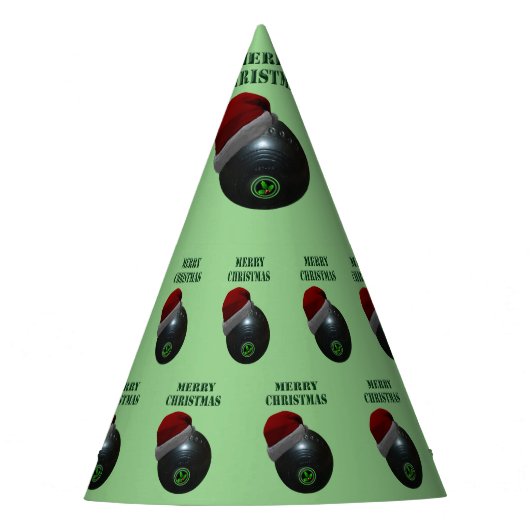 ミニマリストはメリークリスマスを食べる。 パーティーハット (正面)