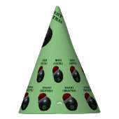 ミニマリストはメリークリスマスを食べる。 パーティーハット (右)