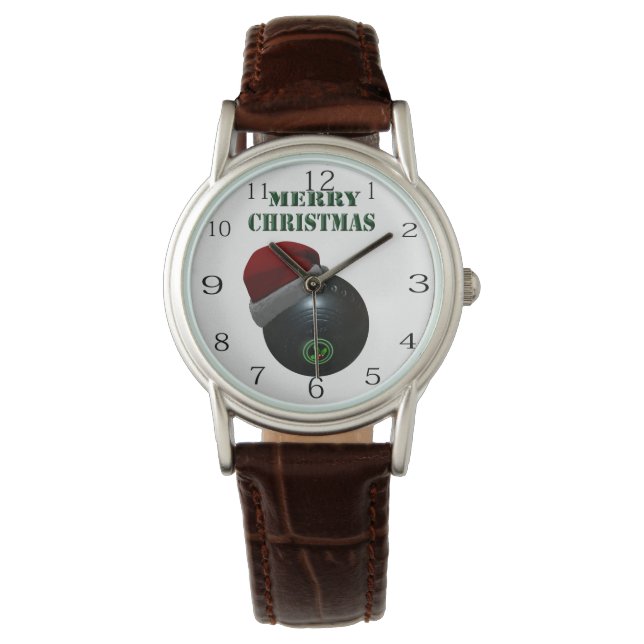 ミニマリストはメリークリスマスを食べる。 腕時計 (正面)