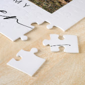 ミニマリストは私のリングや輪のベアラー写真 ジグソーパズル (側面)