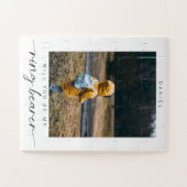 ミニマリストは私のリングや輪のベアラー写真 ジグソーパズル (横)