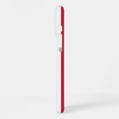 ミニマリストアメリカ合衆国国旗 iPhoneケース (左側面)