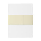 ミニマリストイニシャルデートパステルグリーンズ結婚 招待状ベリーバンド (裏面例)