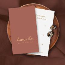 ミニマリストイヤリングジュエリー表示カード