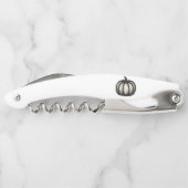 ミニマリストインクカボチャ – 秋の収穫芸術オン ソムリエナイフ (裏面)