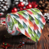 ミニマリストエバーグリーンツリーホリデーネックタイ ネクタイ