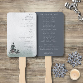 ミニマリストエバーグリーンマウンテングリーン石板ブループロ ハンドファン