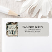 ミニマリストエレガンスコージーウォームホリデー ラベル (インサイチュ)