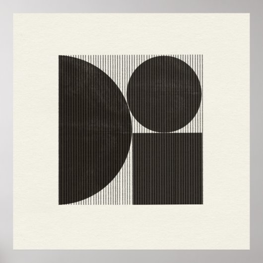 ミニマリストオブジェクト02 ポスター (正面)