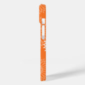 ミニマリストオレンジマンダラジオメトリックフローラ名 Case-Mate iPhoneケース (裏面 / 左)