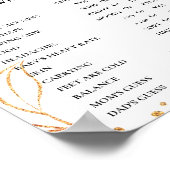 ミニマリストオールドWIvesテイルズベビーシャワーゲーム ポスター (角)