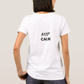 ミニマリストカスタムTシャツ Tシャツ (裏面)