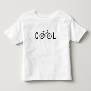 ミニマリストカッコいいサイクリング自転車サイクリングギフト  トドラーTシャツ