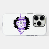 ミニマリストカバーデザイン "Aggressor" コレクション Case-Mate iPhoneケース (裏面 (横))